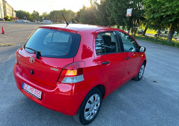 Toyota Yaris cena 21500 przebieg: 132580, rok produkcji 2010 z Tarnów małe 631